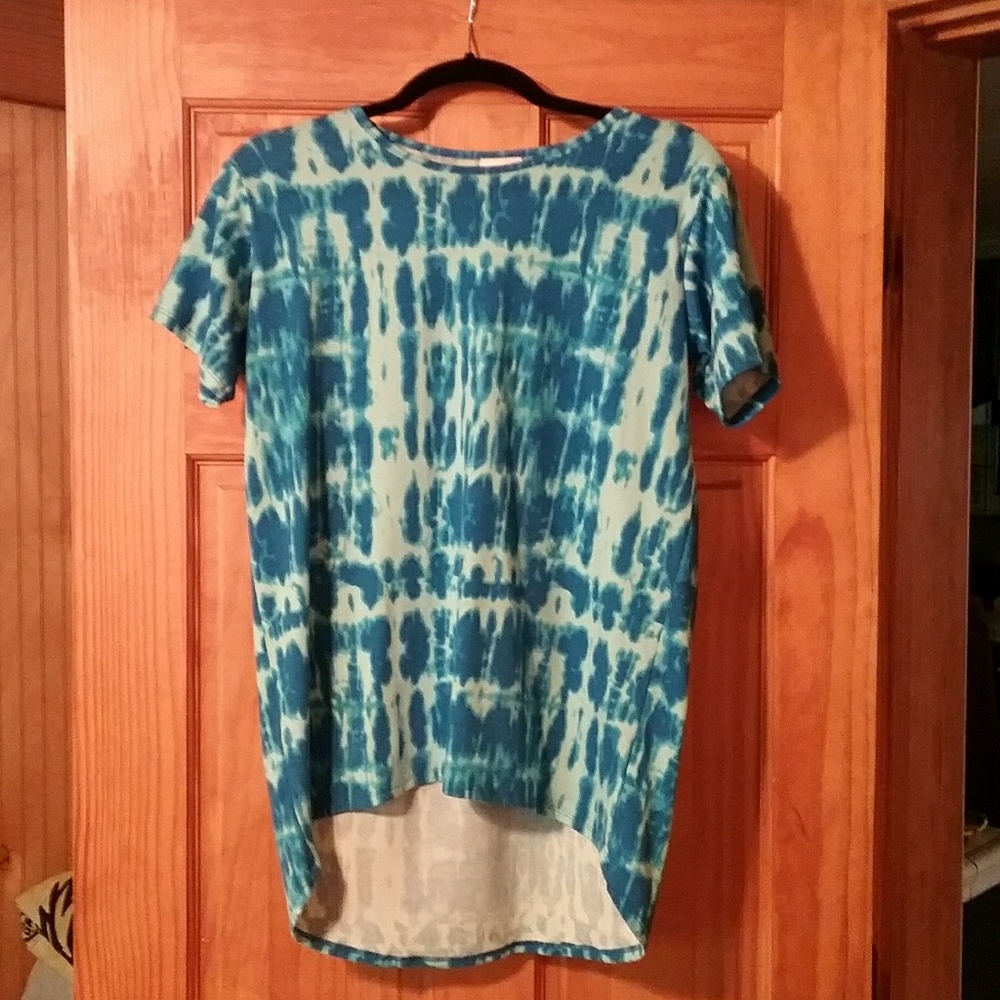 Lularoe Tie Dye Blue Gracie
